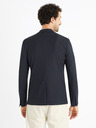Celio Tmavomodré pánske slim fit sako Celio Cuseverin