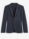 Celio Tmavomodré pánske slim fit sako Celio Cuseverin