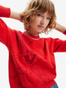 Desigual Červená Desigual dámska mikina Bugs Bunny