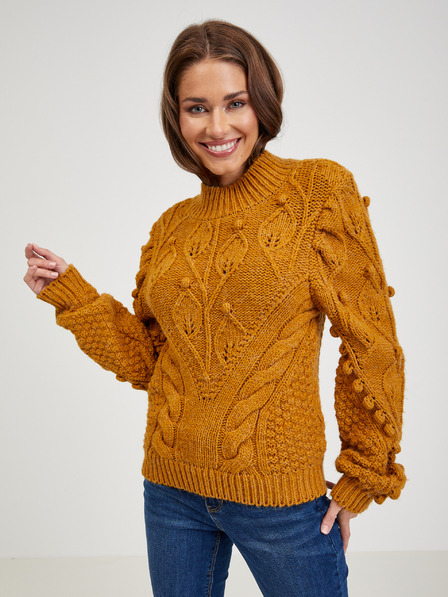 Orsay Horčicový dámsky sveter ORSAY