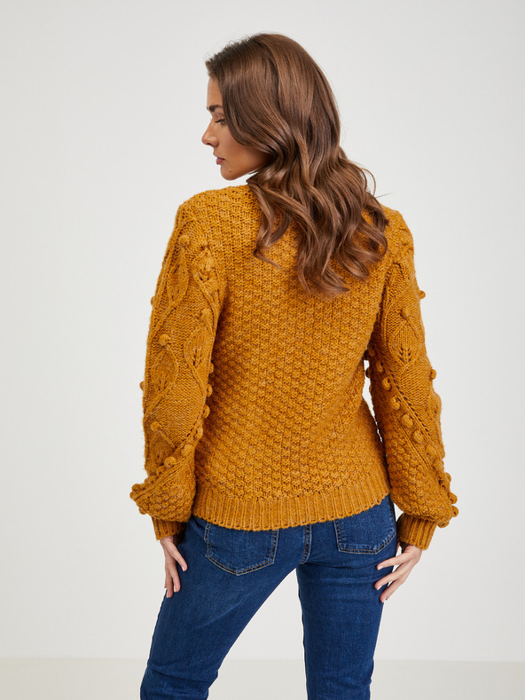 Orsay Horčicový dámsky sveter ORSAY