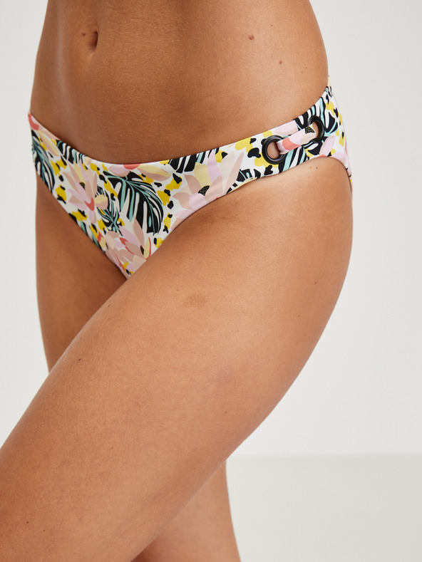 Orsay Zeleno-ružový dámsky vzorovaný spodný diel plaviek ORSAY