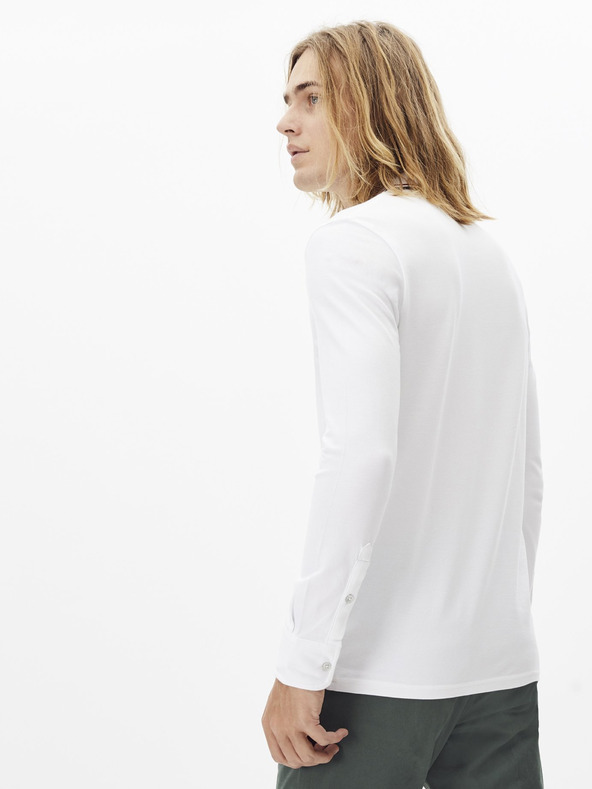 Celio Biela pánska polokošeľa Celio Necetwoml