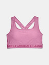 Under Armour Dámska podprsenka Under Armour Crossback Mid Heather Bra