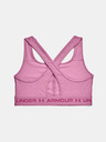 Under Armour Dámska podprsenka Under Armour Crossback Mid Heather Bra