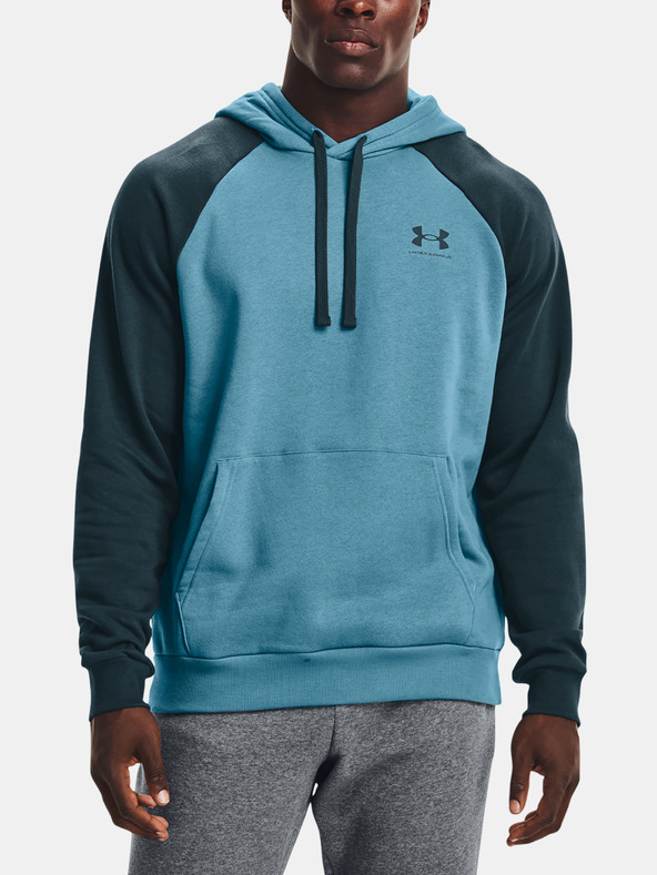 Under Armour Pánska mikina Under Armour UA RIVAL FLC COLORBLOCK HD