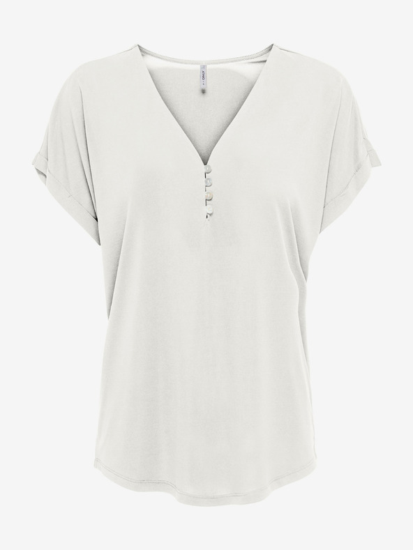 ONLY Krémová dámska blúzka