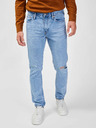 GAP Džínsy Straight Destructed Taper GAP