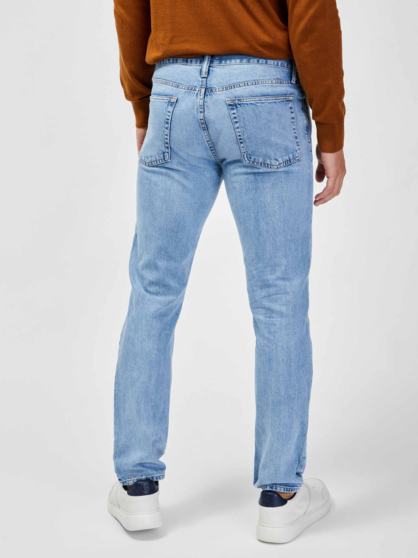 GAP Džínsy Straight Destructed Taper GAP