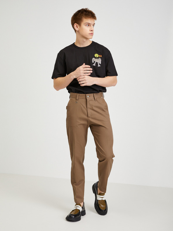 Diesel Diesel Hnedé pánske nohavice