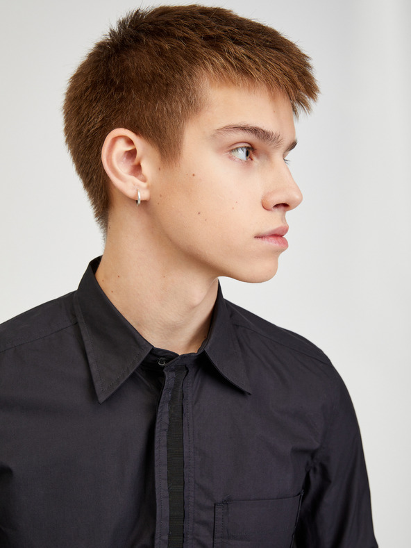 Diesel Čierna pánska košeľa Diesel