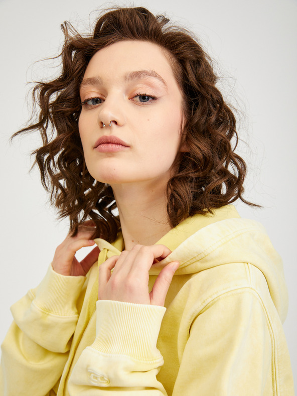 Diesel Žltá dámska mikina Diesel