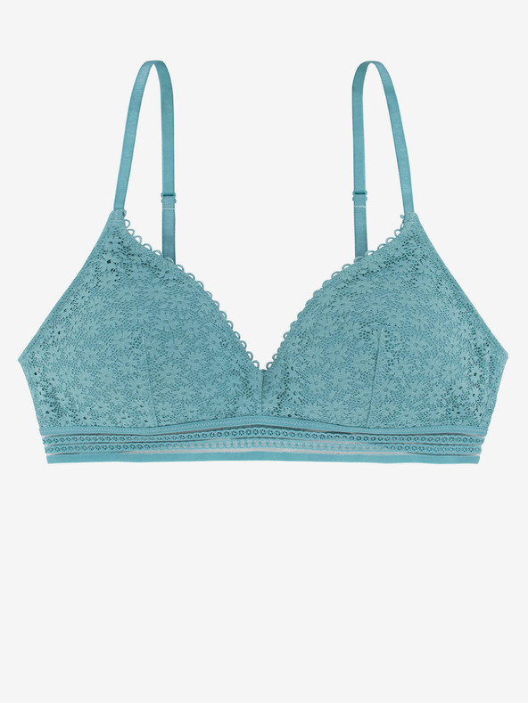 DORINA Svetlomodrá dámska čipkovaná podprsenka DORINA Yuka