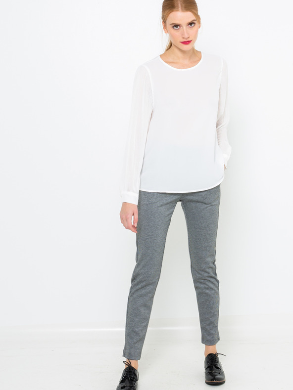 CAMAIEU Biela blúzka CAMAIEU