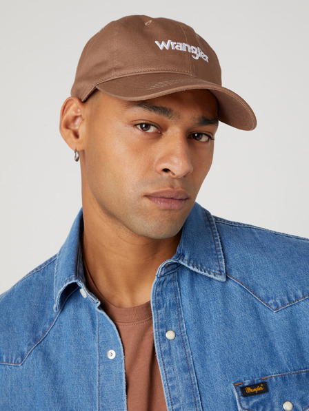 Wrangler Hnedá pánska čiapka Wrangler