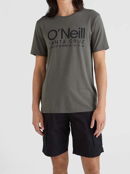 O'Neill Tmavozelené pánske tričko O'Neill Cali