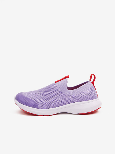 Reima Svetlo fialové detské slip on tenisky Reima Bouncing