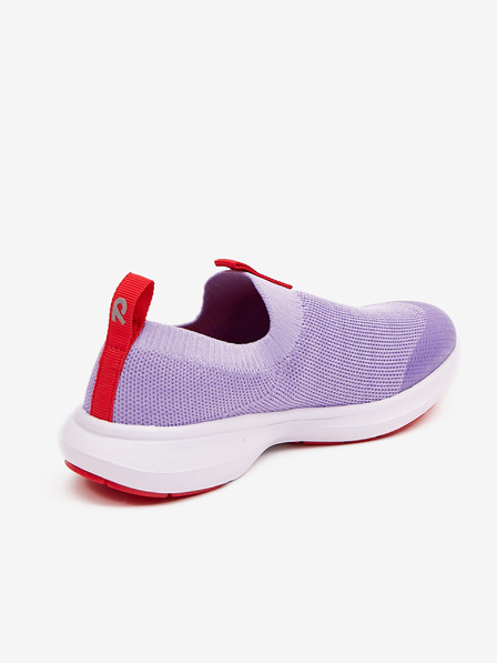 Reima Svetlo fialové detské slip on tenisky Reima Bouncing