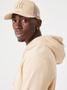 New Era Béžová unisex mikina s kapucňou New Era