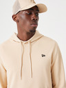 New Era Béžová unisex mikina s kapucňou New Era
