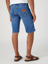 Wrangler Modré pánske džínsové šortky Wrangler Innovation