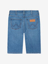 Wrangler Modré pánske džínsové šortky Wrangler Innovation