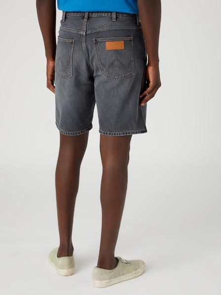 Wrangler Šedé pánske džínsové šortky Wrangler