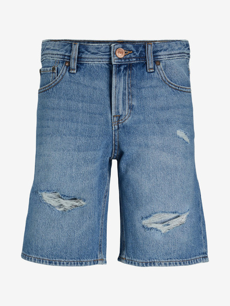 Jack & Jones Modré chlapčenské džínsové šortky Jack & Jones Chris