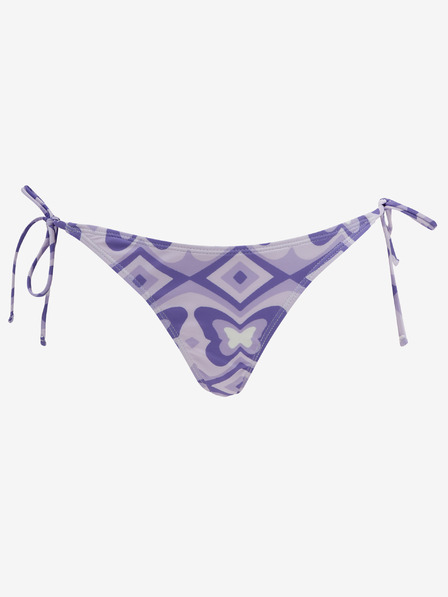 Noisy May Light Purple Women's Patterned Bikini Bottom Noisy May Tan