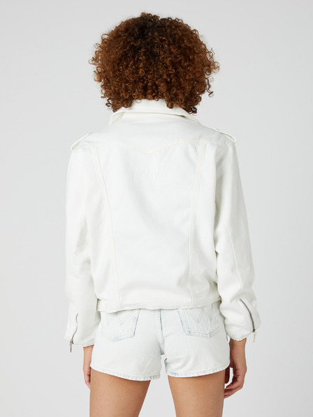 Wrangler Biela dámska bunda Wrangler Curvy Jacket