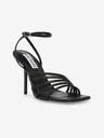 Steve Madden Steve Madden All In Black Sandále na podpätku