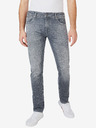 Pepe Jeans Šedé pánske slim fit džínsy Pepe Jeans Stanley