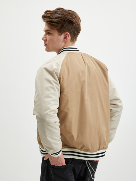 ONLY & SONS Béžová pánska bombera ONLY & SONS Chris