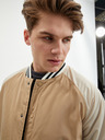 ONLY & SONS Béžová pánska bombera ONLY & SONS Chris