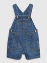 GAP Baby džínsové kraťasy lacláče GAP