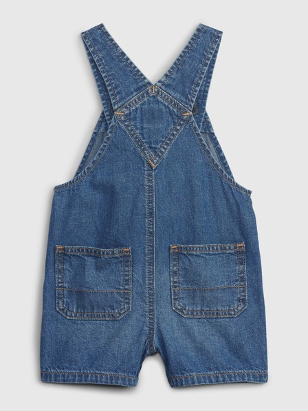 GAP Baby džínsové kraťasy lacláče GAP