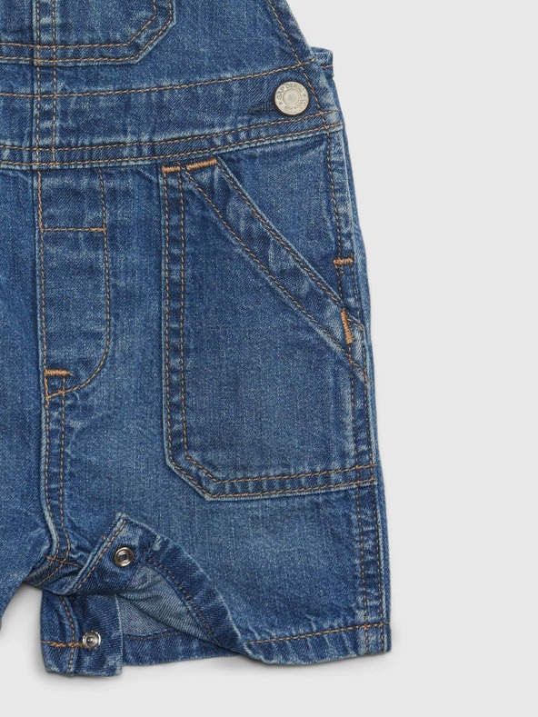 GAP Baby džínsové kraťasy lacláče GAP