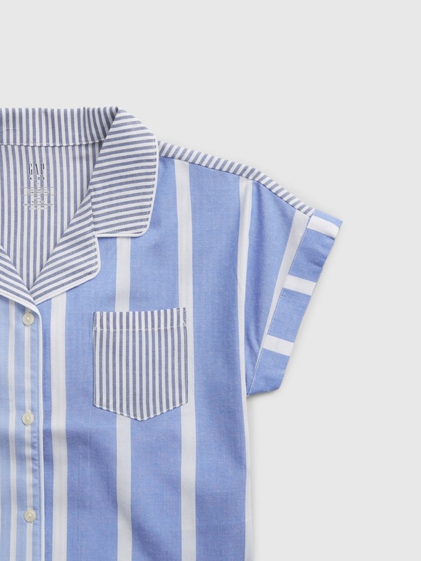 GAP Detské pruhované pyžamo GAP