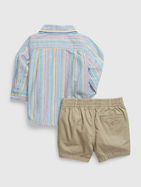 GAP Baby outfit košeľa a kraťasy GAP