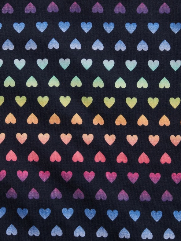 GAP Detské pyžamo so srdiečkami GAP