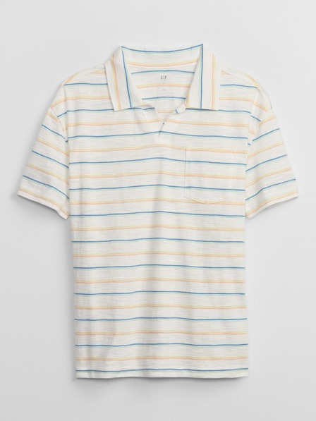 GAP Detské pruhované polo tričko GAP