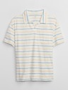 GAP Detské pruhované polo tričko GAP