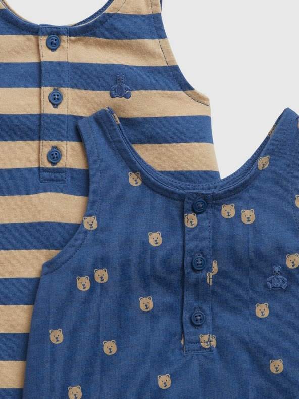 GAP Baby overal bez rukávov, 2 ks GAP