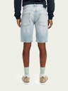 Scotch & Soda Svetlomodré pánske džínsové šortky Scotch & Soda
