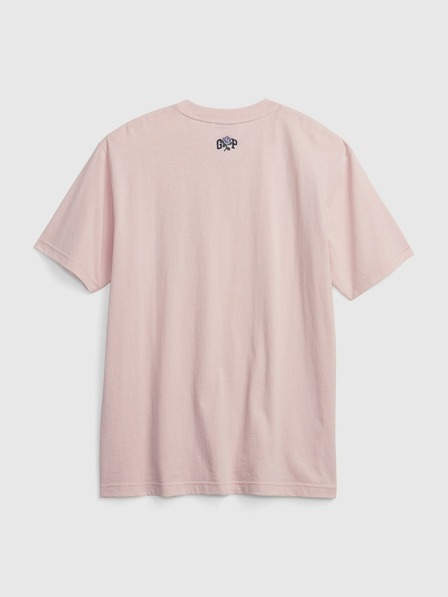 GAP Tričko s kvetinovým logom GAP
