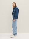 Tom Tailor Denim Tmavomodrá pánska džínsová bunda Tom Tailor Denim