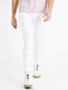 Celio Biele pánske nohavice Celio Domonday