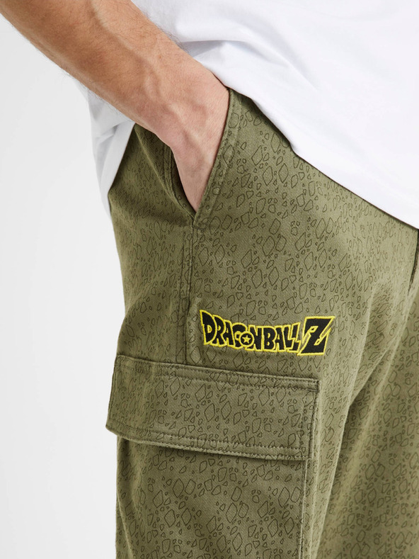 Celio Zelené pánske nohavice Celio Dragon Ball Z