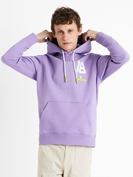 Celio Fialová pánska mikina Celio Dragon Ball Z