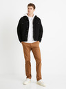 Celio Biela mikina na zips Celio Vethree